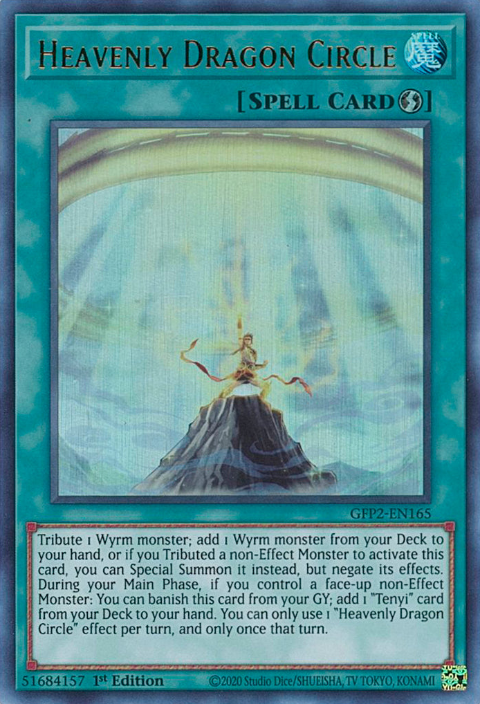 Heavenly Dragon Circle [GFP2-EN165] Ultra Rare | Exor Games Summserside