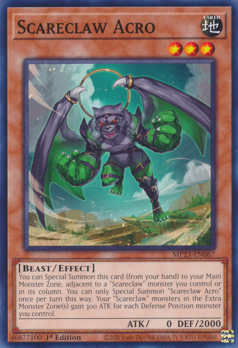 Scareclaw Acro [MP23-EN067] Common | Exor Games Summserside