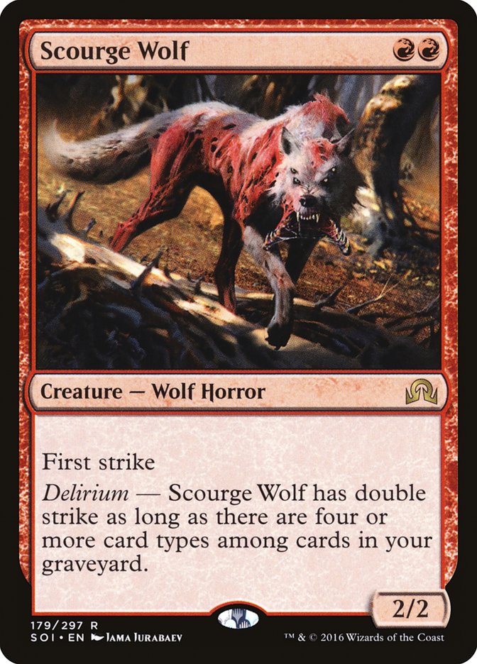 Scourge Wolf [Shadows over Innistrad] | Exor Games Summserside