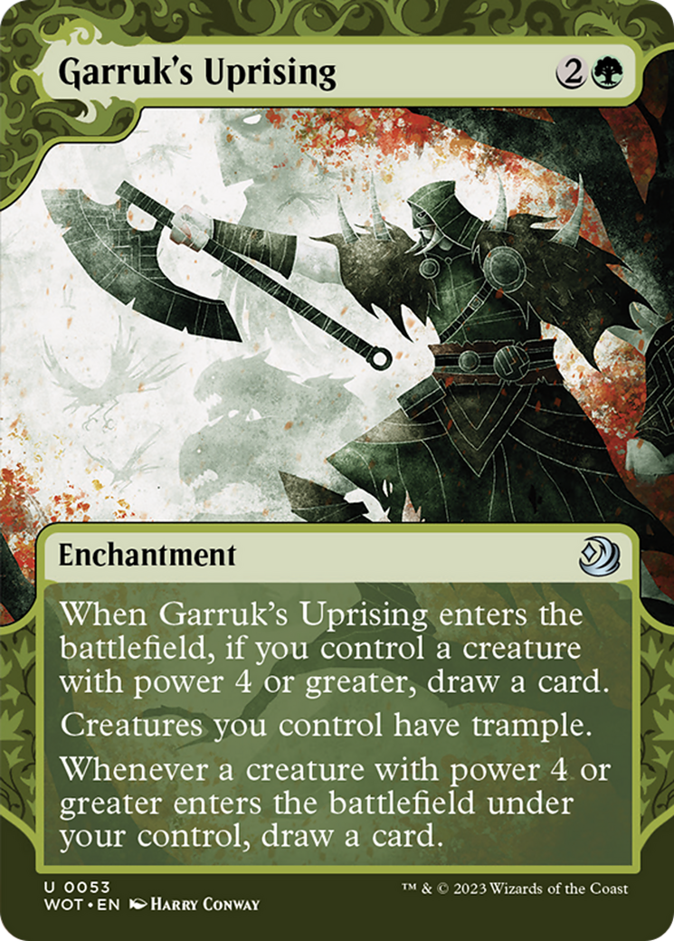 Garruk's Uprising [Wilds of Eldraine: Enchanting Tales] | Exor Games Summserside