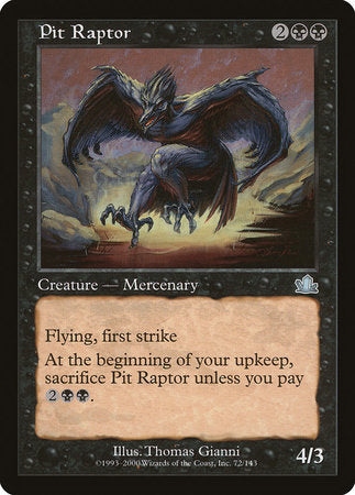 Pit Raptor [Prophecy] | Exor Games Summserside