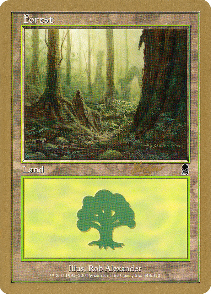 Forest (shh348) (Sim Han How) [World Championship Decks 2002] | Exor Games Summserside