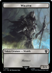 Treasure // Wraith Double-Sided Token [The Lord of the Rings: Tales of Middle-Earth Commander Tokens] | Exor Games Summserside