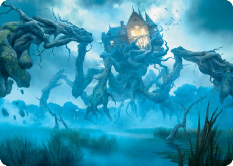 Creeping Inn Art Card [Innistrad: Midnight Hunt Art Series] | Exor Games Summserside