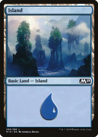 Island (268) [Core Set 2019] | Exor Games Summserside