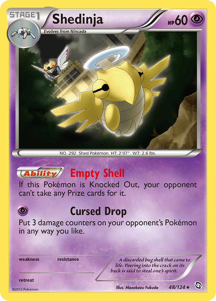 Shedinja (48/124) [Black & White: Dragons Exalted] | Exor Games Summserside