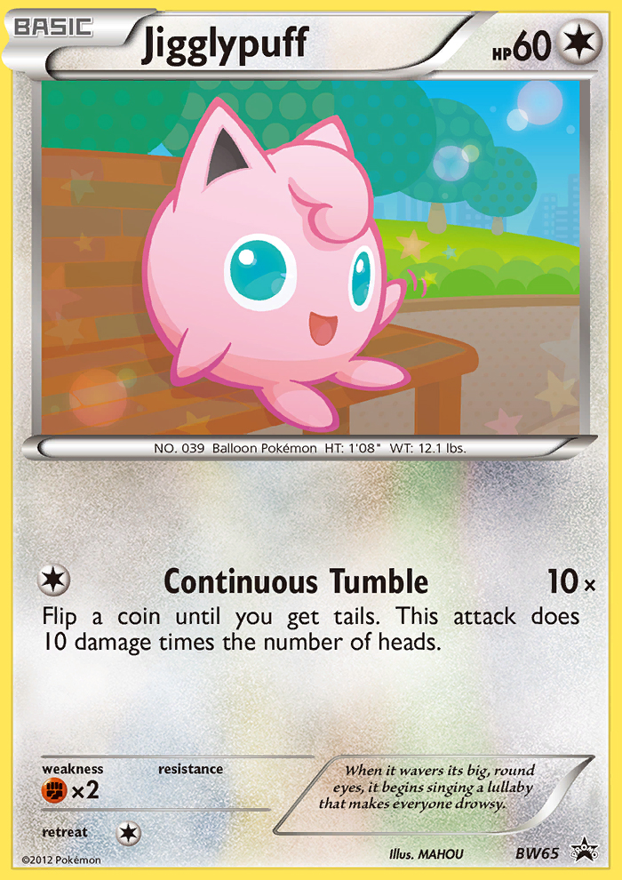 Jigglypuff (BW65) [Black & White: Black Star Promos] | Exor Games Summserside