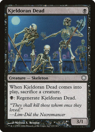 Kjeldoran Dead [Coldsnap Theme Decks] | Exor Games Summserside