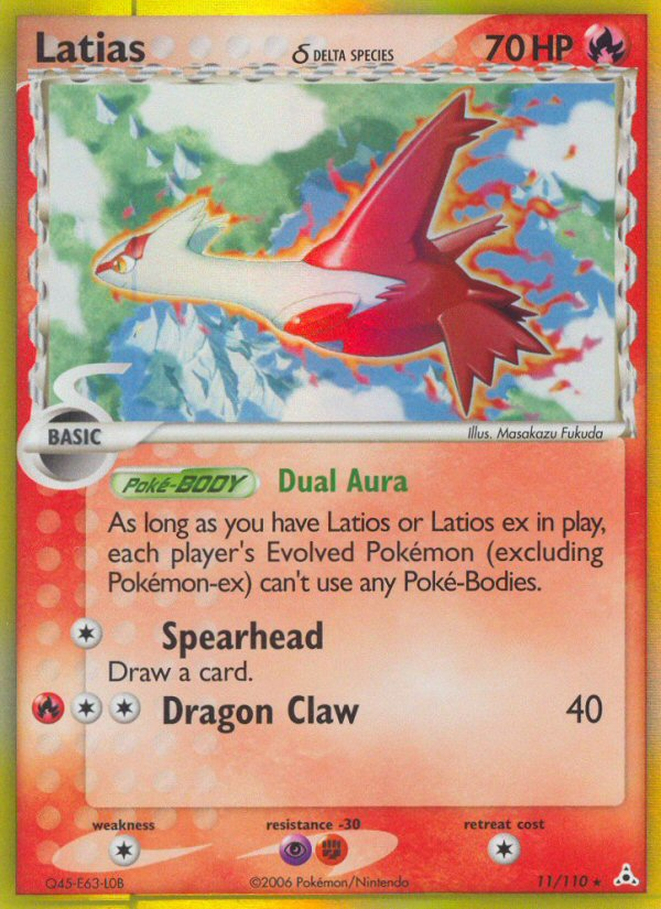 Latias (11/110) (Delta Species) [EX: Holon Phantoms] | Exor Games Summserside