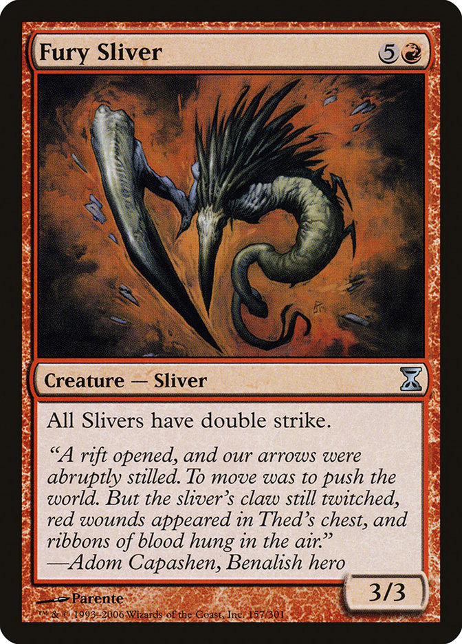 Fury Sliver [Time Spiral] | Exor Games Summserside