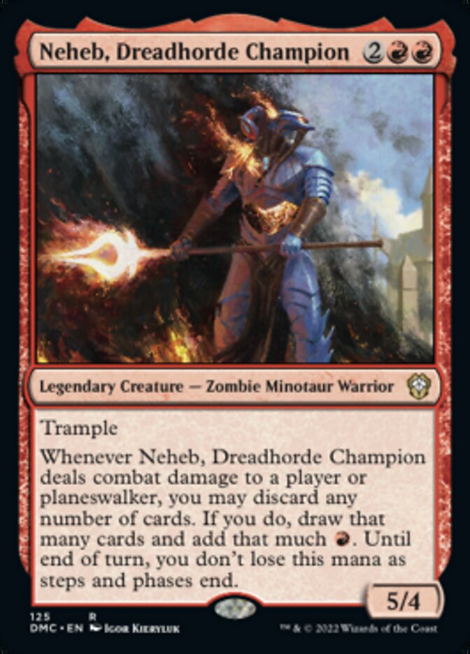 Neheb, Dreadhorde Champion [Dominaria United Commander] | Exor Games Summserside