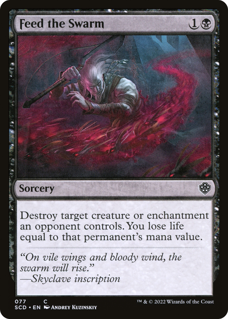 Feed the Swarm [Starter Commander Decks] | Exor Games Summserside