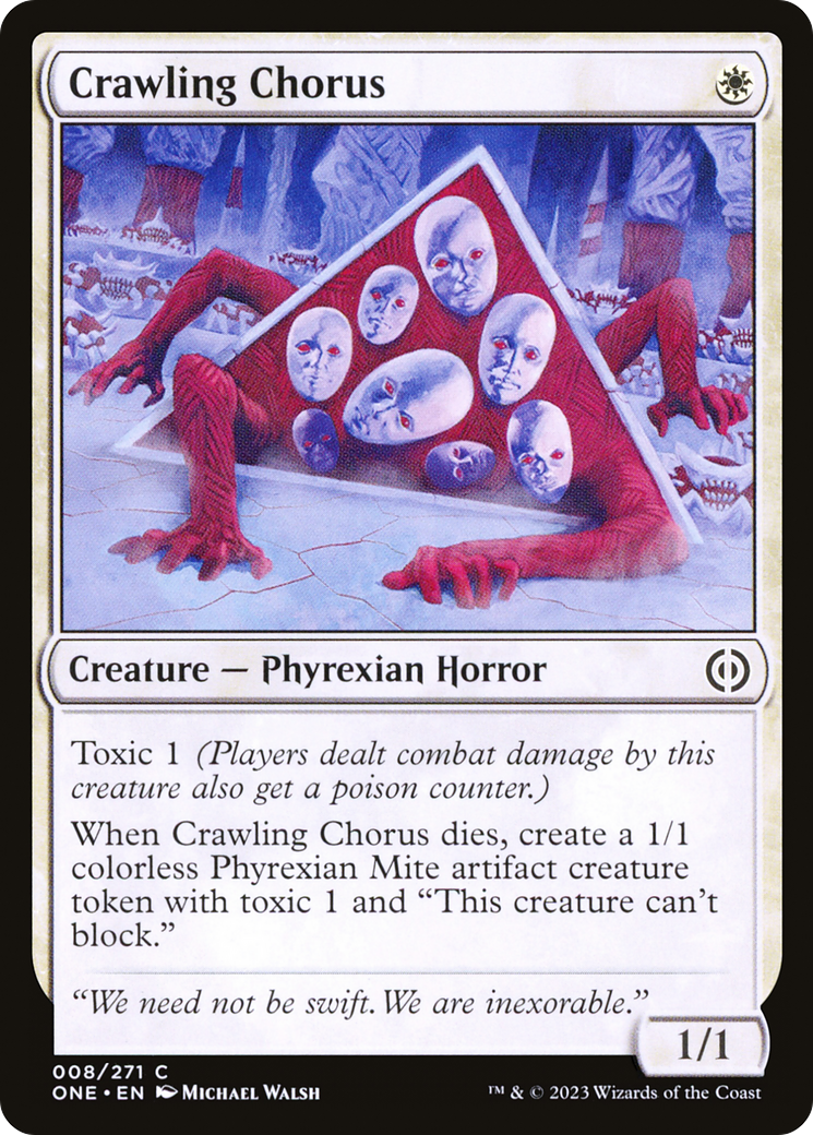 Crawling Chorus [Phyrexia: All Will Be One] | Exor Games Summserside