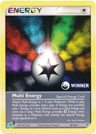 Multi Energy (93/100) (Winner League Promo) [EX: Sandstorm] | Exor Games Summserside