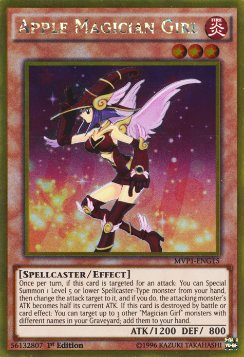 Apple Magician Girl [MVP1-ENG15] Gold Rare | Exor Games Summserside