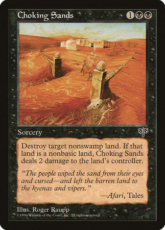 Choking Sands [Mirage] | Exor Games Summserside