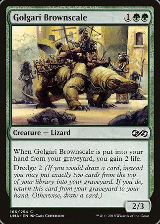 Golgari Brownscale [Ultimate Masters] | Exor Games Summserside