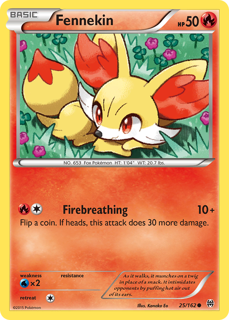 Fennekin (25/162) [XY: BREAKthrough] | Exor Games Summserside