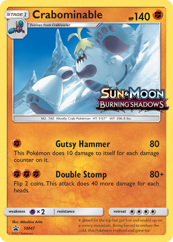 Crabominable (SM47) [Sun & Moon: Black Star Promos] | Exor Games Summserside