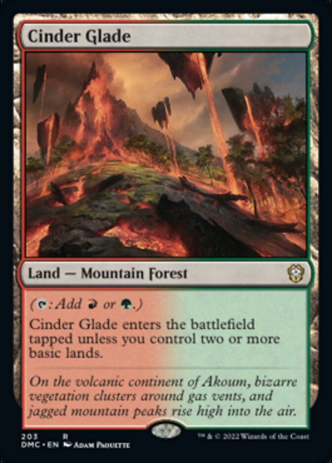 Cinder Glade [Dominaria United Commander] | Exor Games Summserside