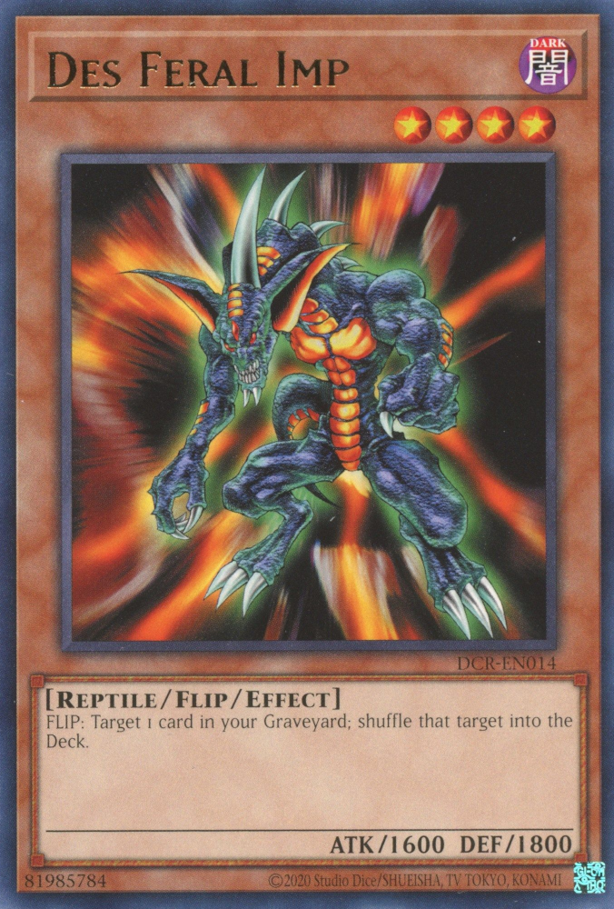 Des Feral Imp [DCR-EN014] Rare | Exor Games Summserside