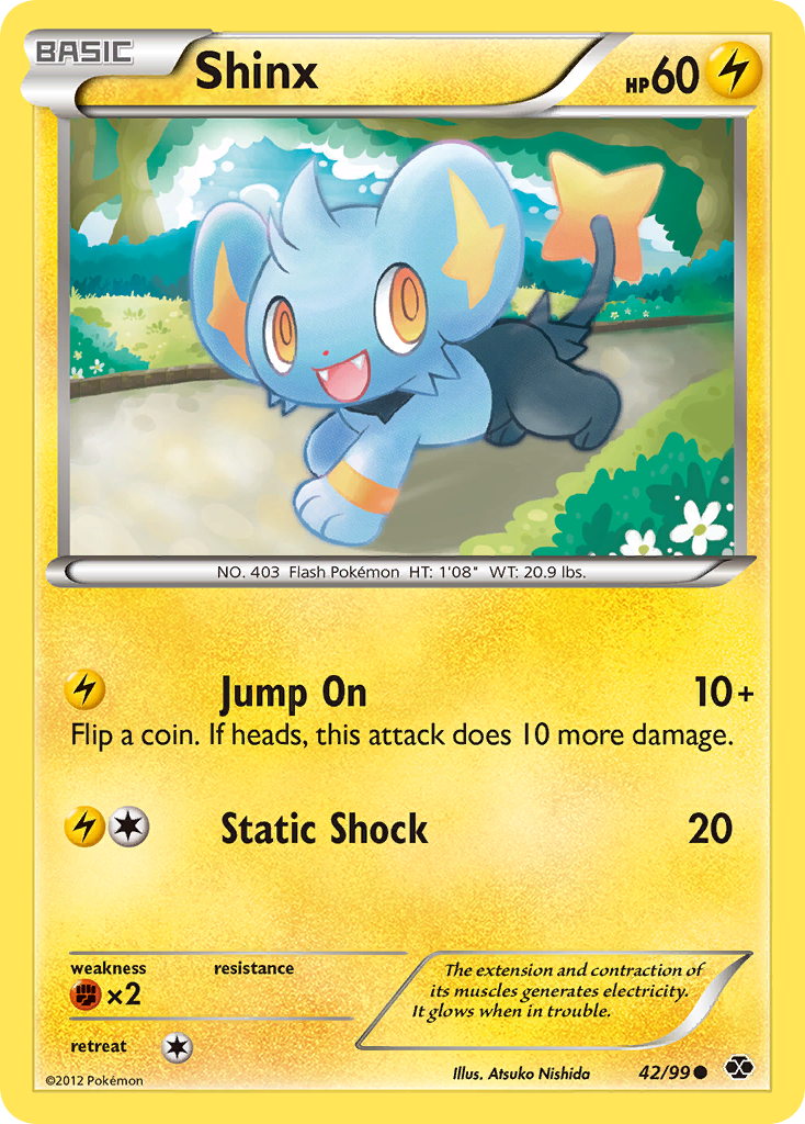 Shinx (42/99) [Black & White: Next Destinies] | Exor Games Summserside