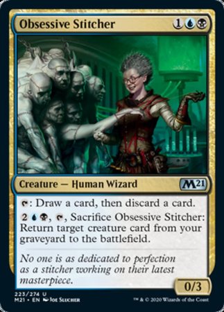 Obsessive Stitcher [Core Set 2021] | Exor Games Summserside