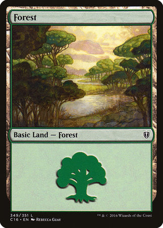 Forest (349) [Commander 2016] | Exor Games Summserside