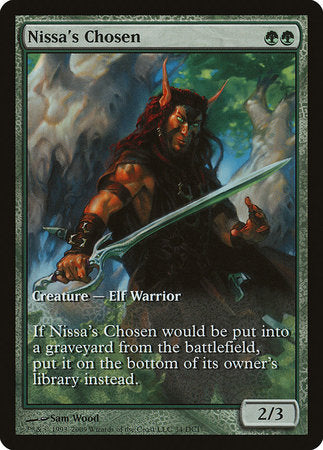 Nissa's Chosen [Zendikar Promos] | Exor Games Summserside