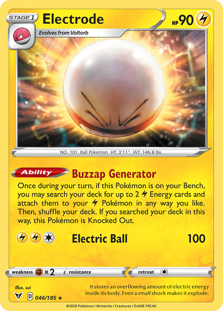 Electrode (046/185) [Sword & Shield: Vivid Voltage] | Exor Games Summserside