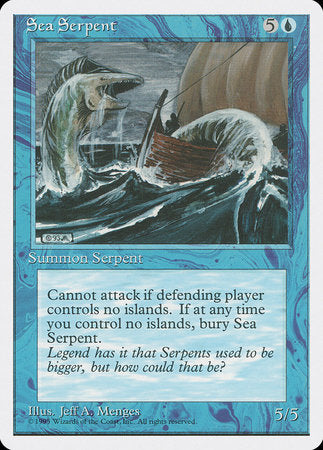 Sea Serpent [Fourth Edition] | Exor Games Summserside