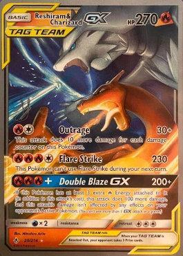 Reshiram & Charizard GX (20/214) (Perfection - Henry Brand) [World Championships 2019] | Exor Games Summserside