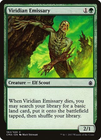 Viridian Emissary [Commander Anthology] | Exor Games Summserside