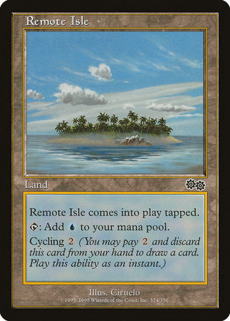 Remote Isle [Urza's Saga] | Exor Games Summserside