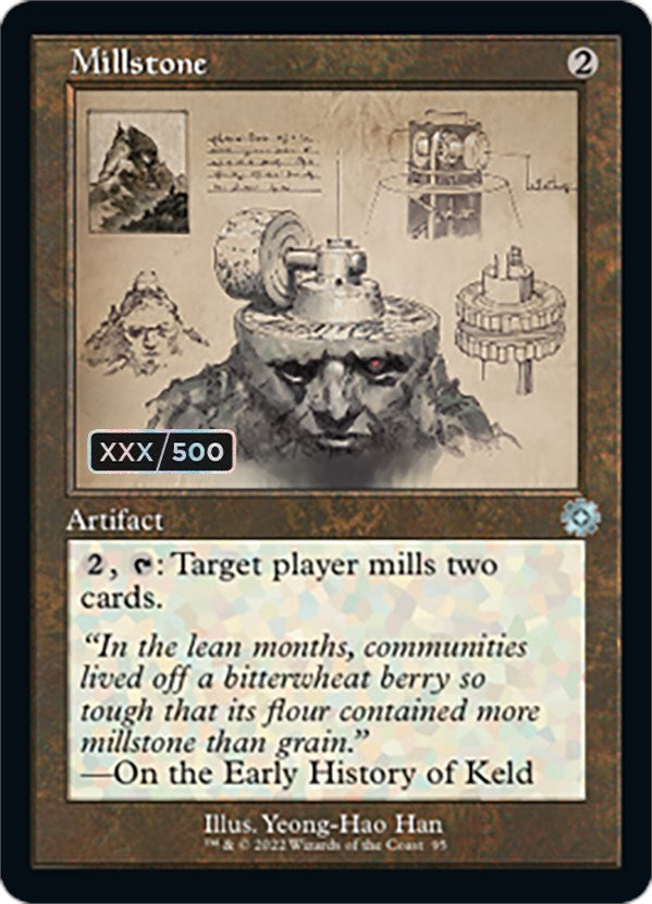 Millstone (Retro Schematic) (Serial Numbered) [The Brothers' War Retro Artifacts] | Exor Games Summserside