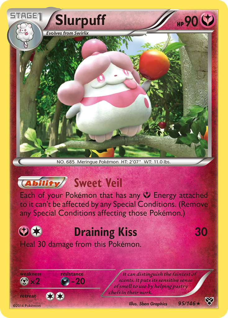 Slurpuff (95/146) [XY: Base Set] | Exor Games Summserside