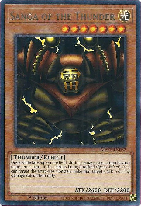 Sanga of the Thunder [MAZE-EN032] Rare | Exor Games Summserside