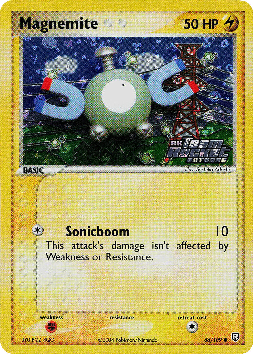 Magnemite (66/109) (Stamped) [EX: Team Rocket Returns] | Exor Games Summserside