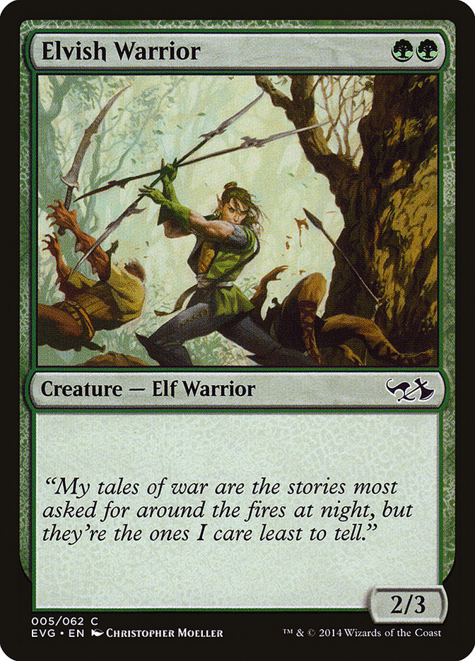 Elvish Warrior (Elves vs. Goblins) [Duel Decks Anthology] | Exor Games Summserside