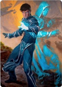 Jace, Mirror Mage 1 Art Card [Zendikar Rising Art Series] | Exor Games Summserside