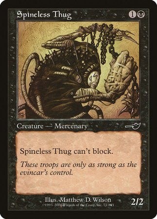 Spineless Thug [Nemesis] | Exor Games Summserside