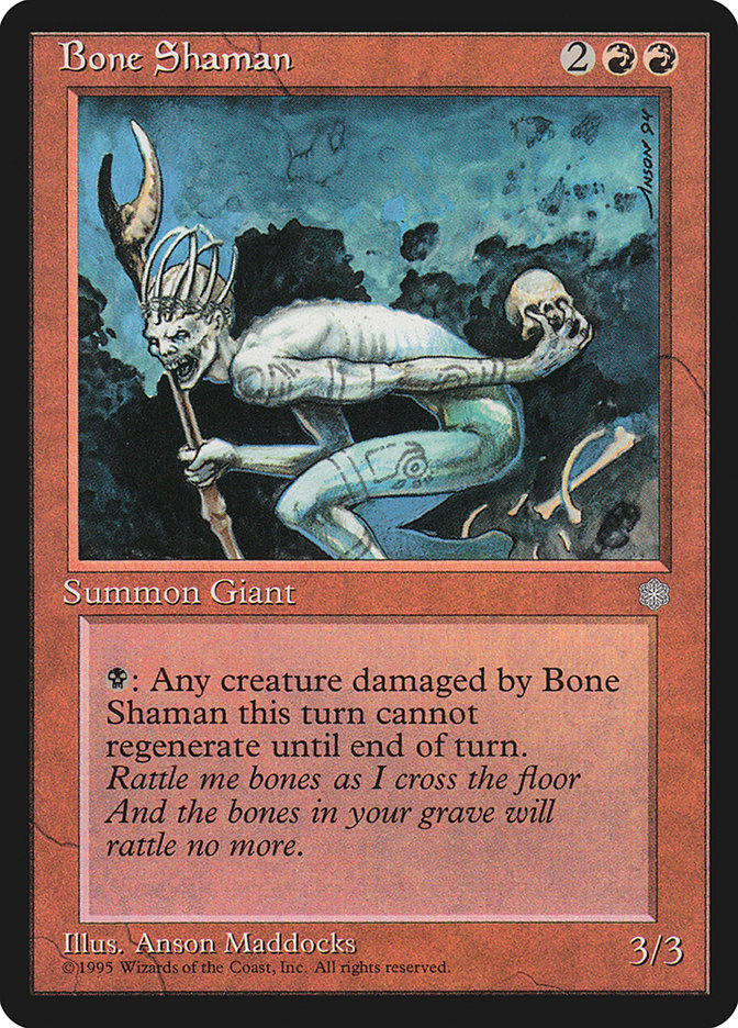 Bone Shaman [Ice Age] | Exor Games Summserside