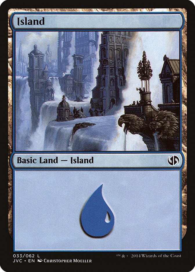 Island (33) [Duel Decks Anthology] | Exor Games Summserside