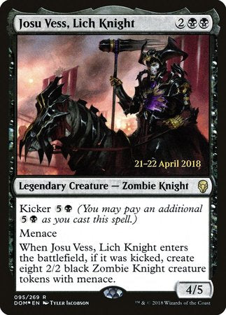 Josu Vess, Lich Knight [Dominaria Promos] | Exor Games Summserside