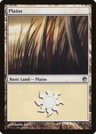 Plains (233) [Scars of Mirrodin] | Exor Games Summserside