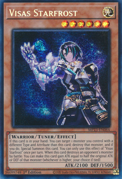 Visas Starfrost [MP23-EN064] Prismatic Secret Rare | Exor Games Summserside