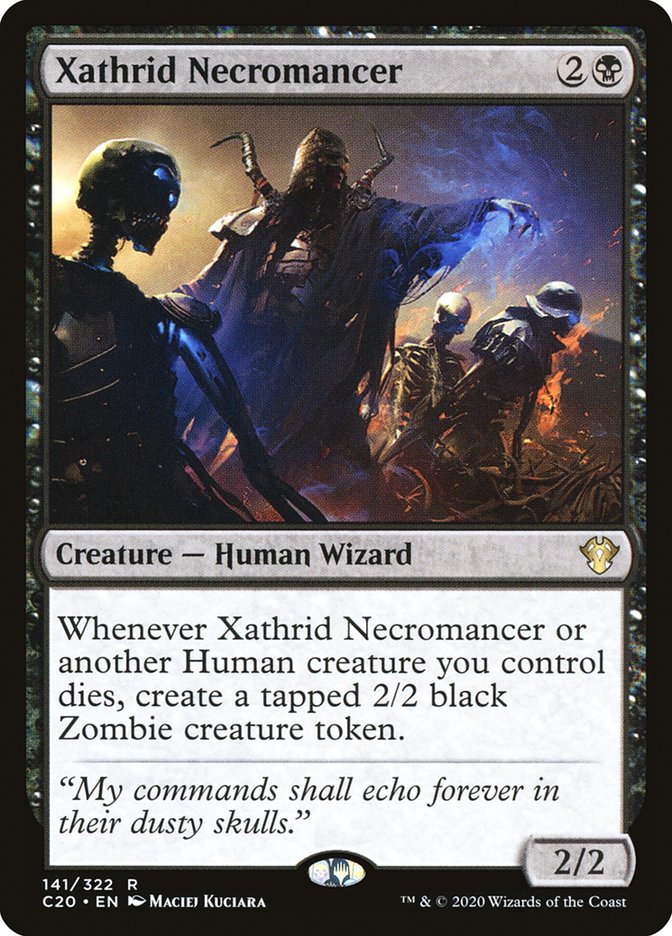 Xathrid Necromancer [Commander 2020] | Exor Games Summserside