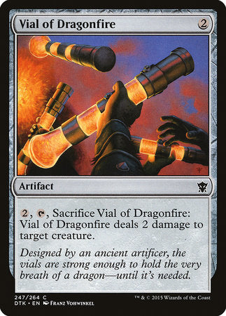 Vial of Dragonfire [Dragons of Tarkir] | Exor Games Summserside