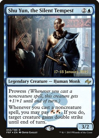 Shu Yun, the Silent Tempest [Fate Reforged Promos] | Exor Games Summserside