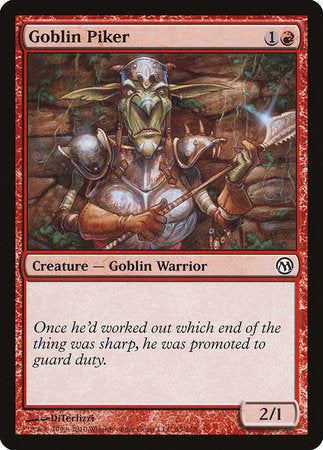 Goblin Piker [Duels of the Planeswalkers] | Exor Games Summserside